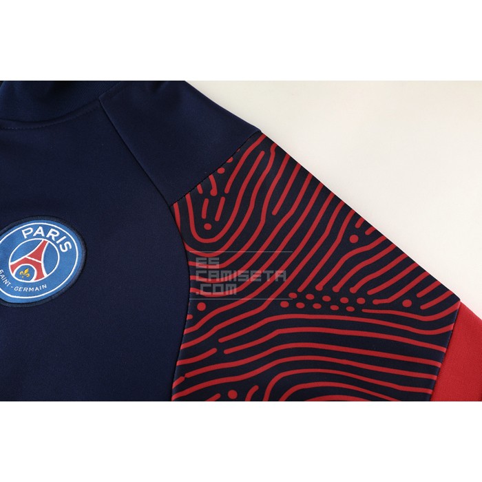Chaqueta del Paris Saint-Germain 20-21 Azul y Rojo - Haga un click en la imagen para cerrar